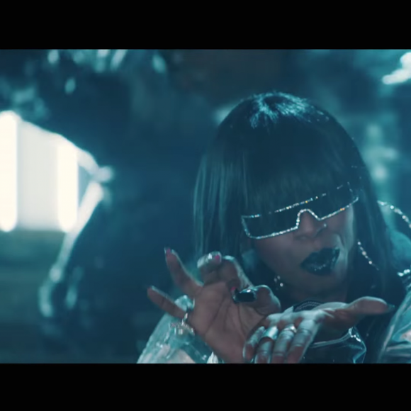 Image extraite du nouveau clip de Missy Elliott - WTF (Where They From) ft. Pharrell Williams - novembre 2015.
