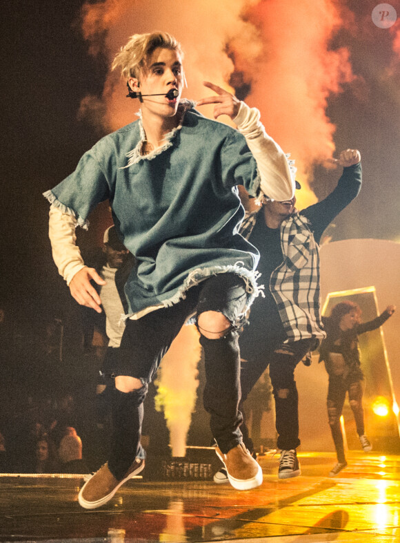 Justin Bieber à Londres, le 8 novembre 2015.