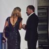Paris Hilton et son compagnon Thomas Gross - Soirée de pré-mariage de Nicky Hilton et James Rothschild au manoir Spencer House à Londres. Le 9 juillet 2015