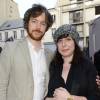 Gaël Giraudeau et sa compagne Anne Auffret - Dernière du spectacle "Les Franglaises" au théâtre Bobino à Paris, le 27 mai 2015.