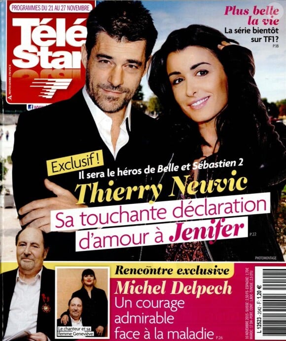 Magazine Télé Star, en kiosques le 16 novembre 2015.