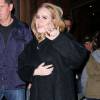 Adele dans les rues de New York, le 16 novembre 2015.