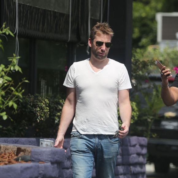 Chad Kroeger (ex mari de Avril Lavigne) est allé déjeuner avec un ami au restaurant Ahi Sushi à Sherman Oaks, le 4 septembre 2015 © CPA