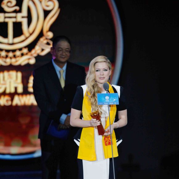Avril Lavigne - 10th Huading Awards in Macau, China, 7 October 2013.
