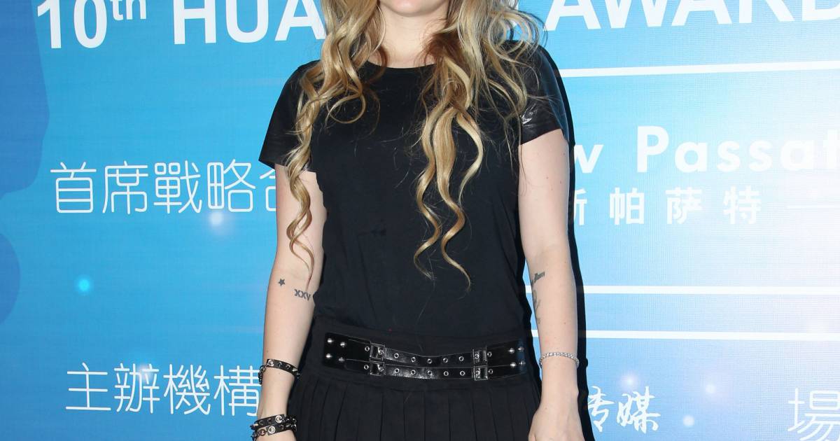 Avril Lavigne - 10eme Huading Awards a Macau en Chine le 7 ...