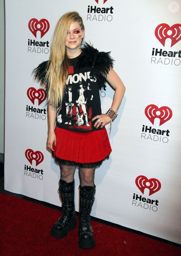 Avril Lavigne - Festival "iHeartRadio Music" a Las Vegas, le 22 septembre 2013.