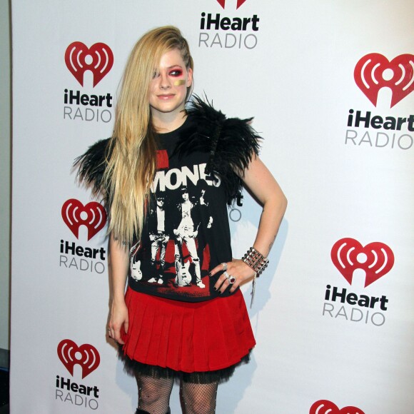 Avril Lavigne - Festival "iHeartRadio Music" a Las Vegas, le 22 septembre 2013.