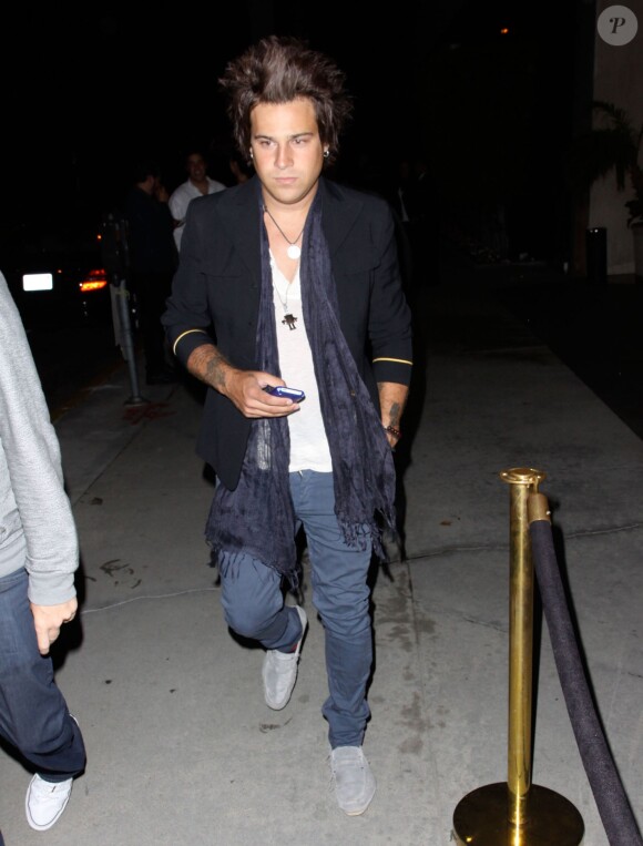 Ryan Cabrera se rend seul au club Trousdale, le 18 mai 2010 à Los Angeles