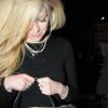 Exclusif - Avril Lavigne est allée diner au restaurant Pump avec son nouveau compagnon Ryan Cabrera à West Hollywood, le 13 novembre 2015