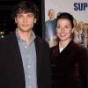Tom Welling et son épouse Jamie White à Los Angeles, le 14 décembre 2003.