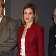 La reine Letizia d'Espagne inaugurait le 23 novembre 2015 l'exposition "Ingres" au musée du Prado à Madrid.