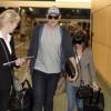 Cory Monteith et Lea Michele quittent l'aeroport de Vancouver, le 4 mai 2013