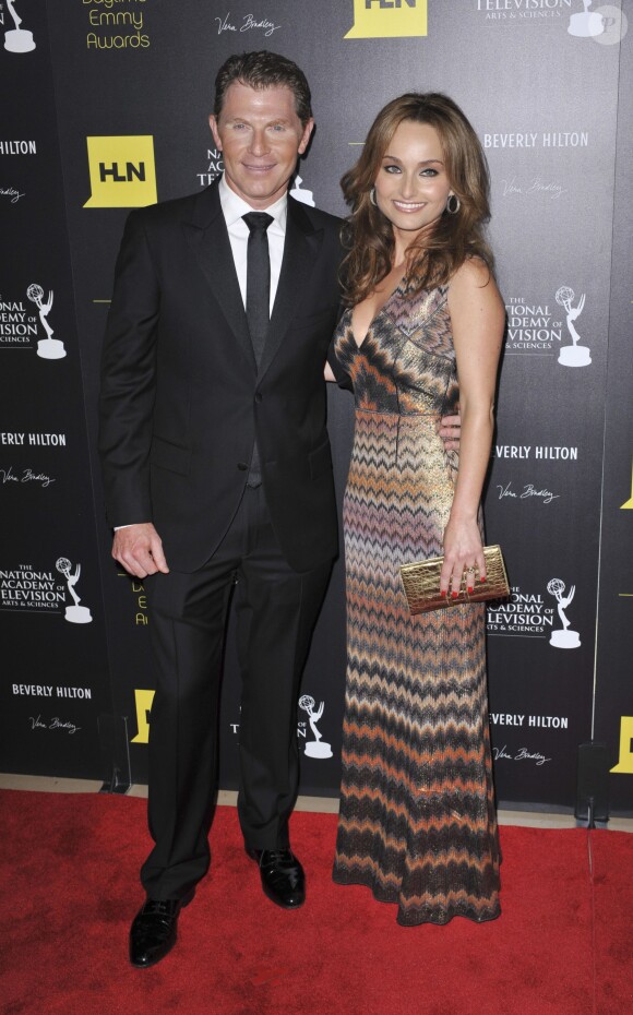Bobby Flay et Giada De Laurentiis lors de la 39e cérémonie Daytime Entertainment Emmy Awards à  Beverly Hills, le 23 juin 2012