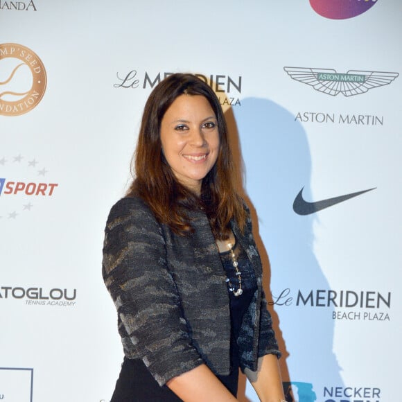 Marion Bartoli lors de la soirée de la Fondation "Champ'Seed" à Monaco le 19 mai 2015