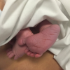 La première photo de Jonah, le bébé de France Pierron - novembre 2015.