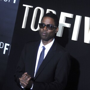 Chris Rock lors de la première du film "Top Five" à New York, le 3 décembre 2014.