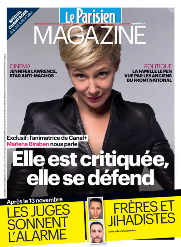 Le Parisien magazine, en kiosques le 27 novembre 2015.