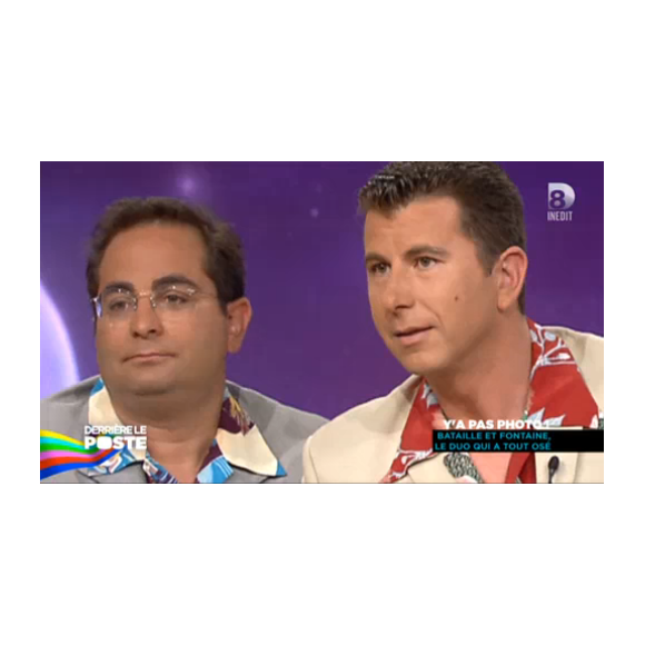 Pascal Bataille et Laurent Foutaine, sur TF1 dans les années 90.