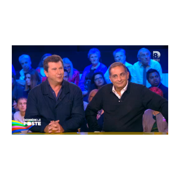 Pascal Bataille et Laurent Foutaine, invités de Derrière le poste sur D8, le jeudi 26 novembre 2015.