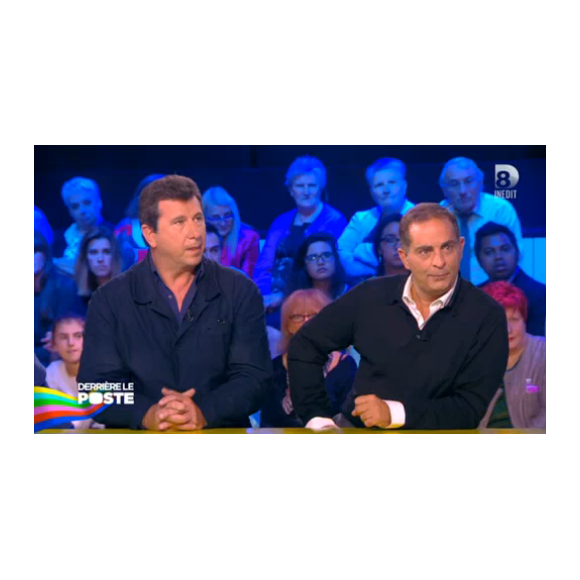Pascal Bataille et Laurent Foutaine, invités de Derrière le poste sur D8, le jeudi 26 novembre 2015.