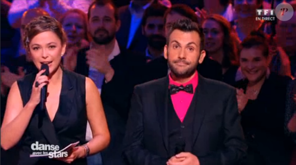 Sandrine Quétier et Laurent Ournac, dans Danse avec les stars 6, le samedi 28 novembre 2015 sur TF1.