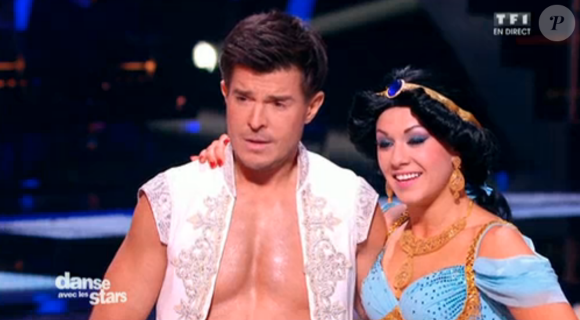 Vincent Niclo et Katrina, éliminés de Danse avec les stars 6 le samedi 28 novembre 2015, sur TF1.