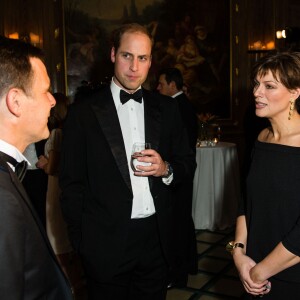 Le prince William, duc de Cambridge, lors des Tusk Conservation Awards à Londres le 24 novembre 2015.