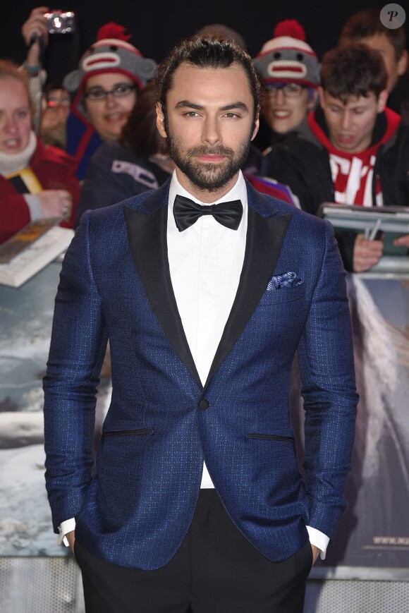 Aidan Turner à la première du film "The Hobbit: The Battle Of The Five Armies" à Londres, le 1er decembre 2014