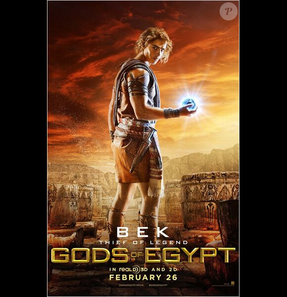 Affiche du film Gods of Egypt avec Brenton Thwaites