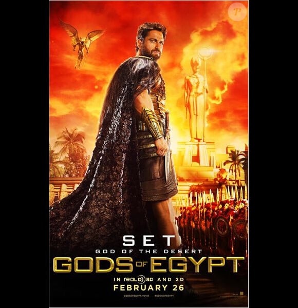 Affiche du film Gods of Egypt avec Gerard Butler