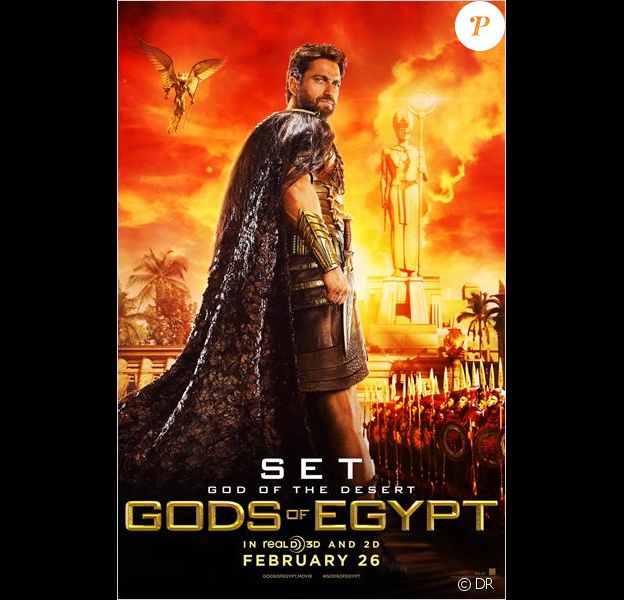 Affiche du film Gods of Egypt avec Gerard Butler