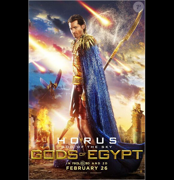 Affiche du film Gods of Egypt avec Nikolaj Coster-Waldau