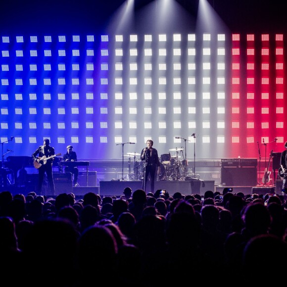 PHOTO EXCLUSIVE - Johnny Hallyday en concert à l'AccorHotels Arena à Paris, le 28 novembre 2015 © Wino/Bestimage.