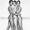 Joan Smalls, Gigi Hadid et Lily Aldridge posent nues pour la marque de chaussure Stuart Weitzman