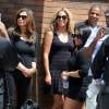 Tina Knowles, Beyoncé et Jay Z à New York en juillet 2013.