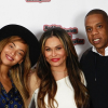 Photo de Tina Knowles, sa fille Beyoncé et son gendre Jay Z publiée le 4 décembre 2015.