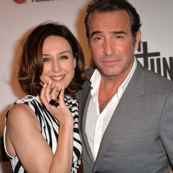 Elsa Zylberstein, Jean Dujardin - Avant première du film "Un + Une" de Claude Lelouch à l'UGC Normandie à Paris le 23 novembre 2015.23/11/2015 - Paris