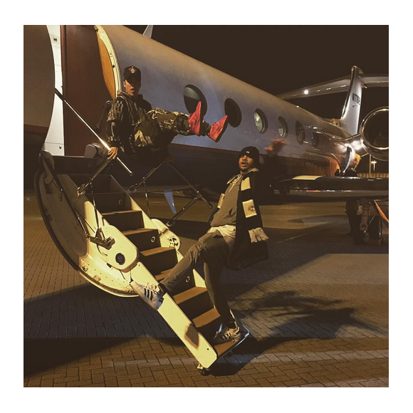 Justin Bieber de retour à Londres après un séjour au Japon / photo postée sur Instagram, le 6 décembre 2015.