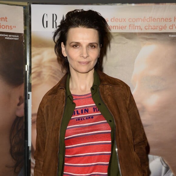 Juliette Binoche - Avant-première du film "L'Attente" au cinéma UGC Ciné Cité des Halles à Paris, le 7 Décembre 2015.