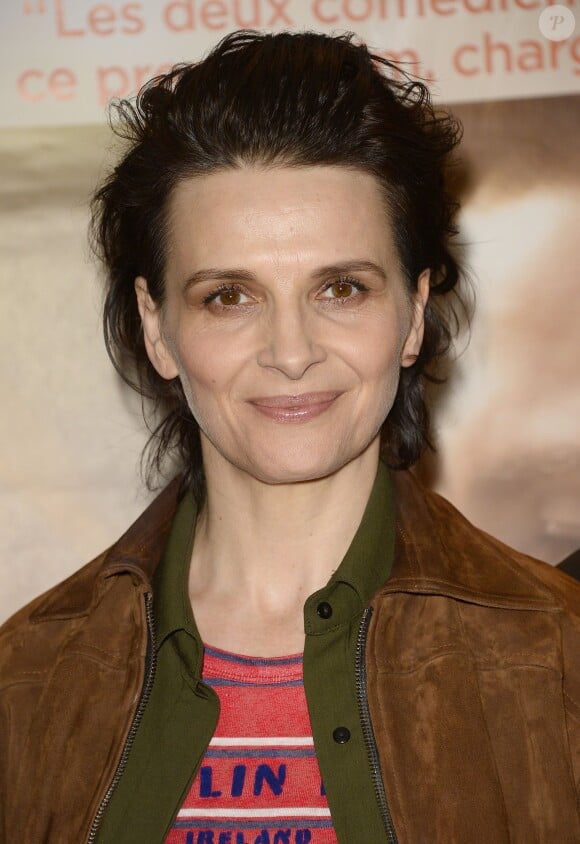 Juliette Binoche - Avant-première du film "L'Attente" au cinéma UGC Ciné Cité des Halles à Paris, le 7 Décembre 2015.