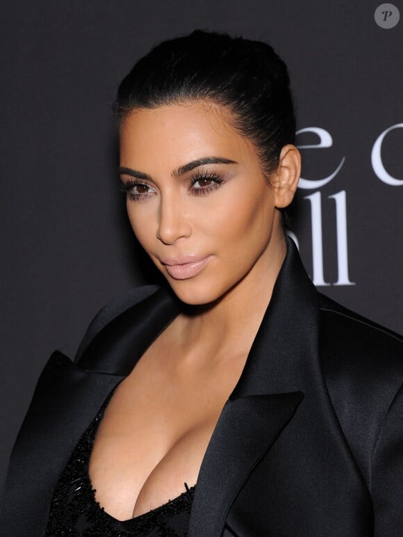 Kim Kardashian à la soirée "Bal de Diamant", à Beverly Hills le 11 décembre 2014.