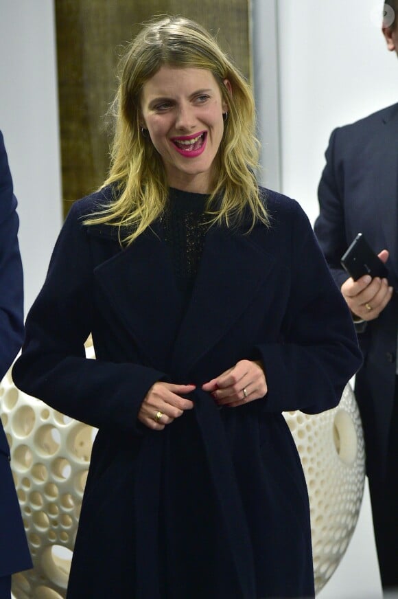 Exclusif - Mélanie Laurent - "Cocktail Des Visionnaires" organisé par Ted Turner et sa fondation "Captain Planet" pendant la COP21 à Paris le 9 décembre 2015.