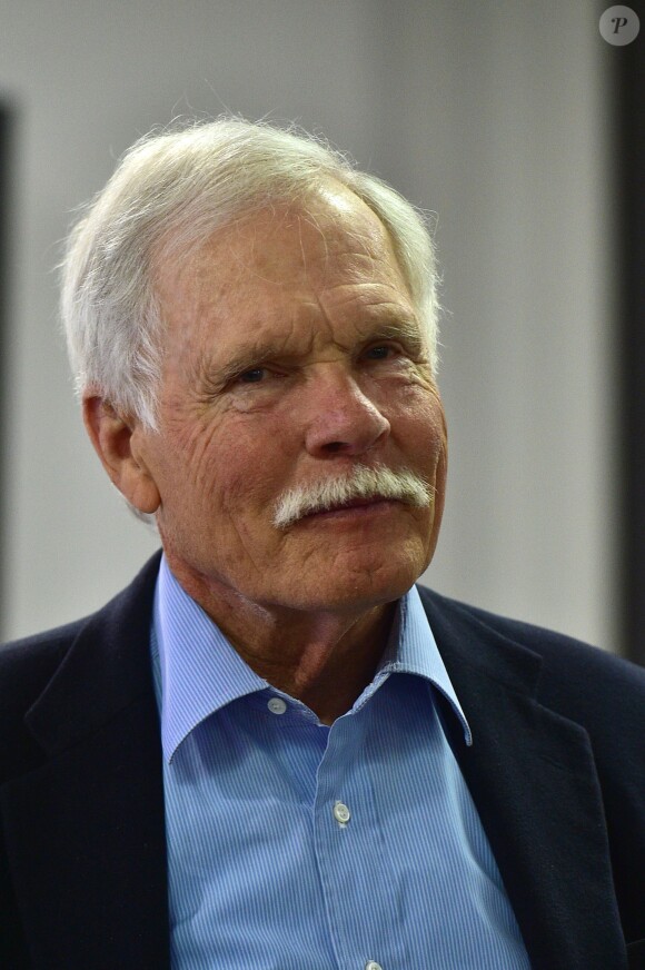 Exclusif - Ted Turner - "Cocktail Des Visionnaires" organisé par Ted Turner et sa fondation "Captain Planet" pendant la COP21 à Paris le 9 décembre 2015.