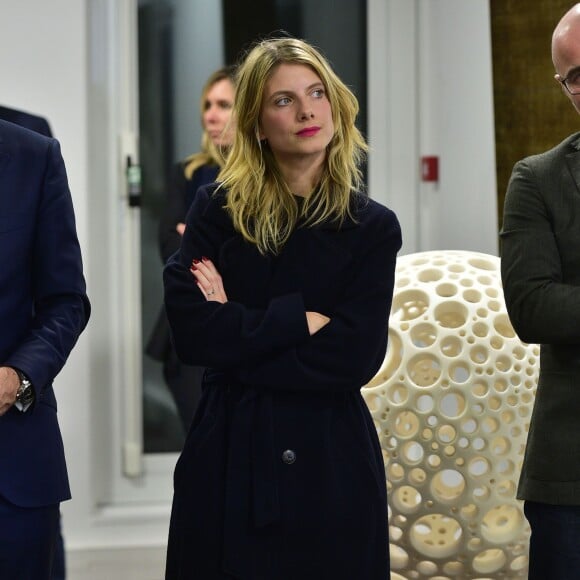 Exclusif - Mélanie Laurent - "Cocktail Des Visionnaires" organisé par Ted Turner et sa fondation "Captain Planet" pendant la COP21 à Paris le 9 décembre 2015.