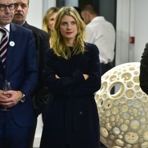 Exclusif - Mélanie Laurent - "Cocktail Des Visionnaires" organisé par Ted Turner et sa fondation "Captain Planet" pendant la COP21 à Paris le 9 décembre 2015.