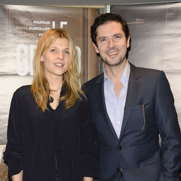 Clémence Poésy et Melvil Poupaud - Avant-première du film "Le Grand Jeu" au cinéma UGC Ciné Cité des Halles à Paris, le 8 décembre 2015. © Coadic Guirec / Bestimage