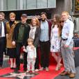 Seth Gabel et sa femme Bryce Dallas Howard, Ron Howard et sa femme Cheryl Howard - Ron Howard reçoit son étoile sur le Walk of Fame à Hollywood le 10 décembre 2015.