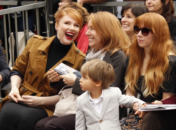 Bryce Dallas Howard, Cheryl Howard - Ron Howard reçoit son étoile sur le Walk of Fame à Hollywood le 10 décembre 2015.