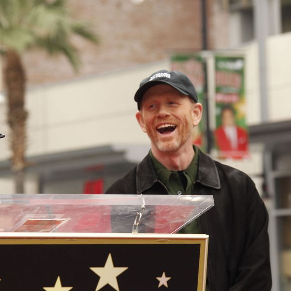 Brian Grazer, Ron Howard - Ron Howard reçoit son étoile sur le Walk of Fame à Hollywood le 10 décembre 2015.