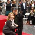 Ron Howard et sa femme Cheryl Howard - Ron Howard reçoit son étoile sur le Walk of Fame à Hollywood le 10 décembre 2015.